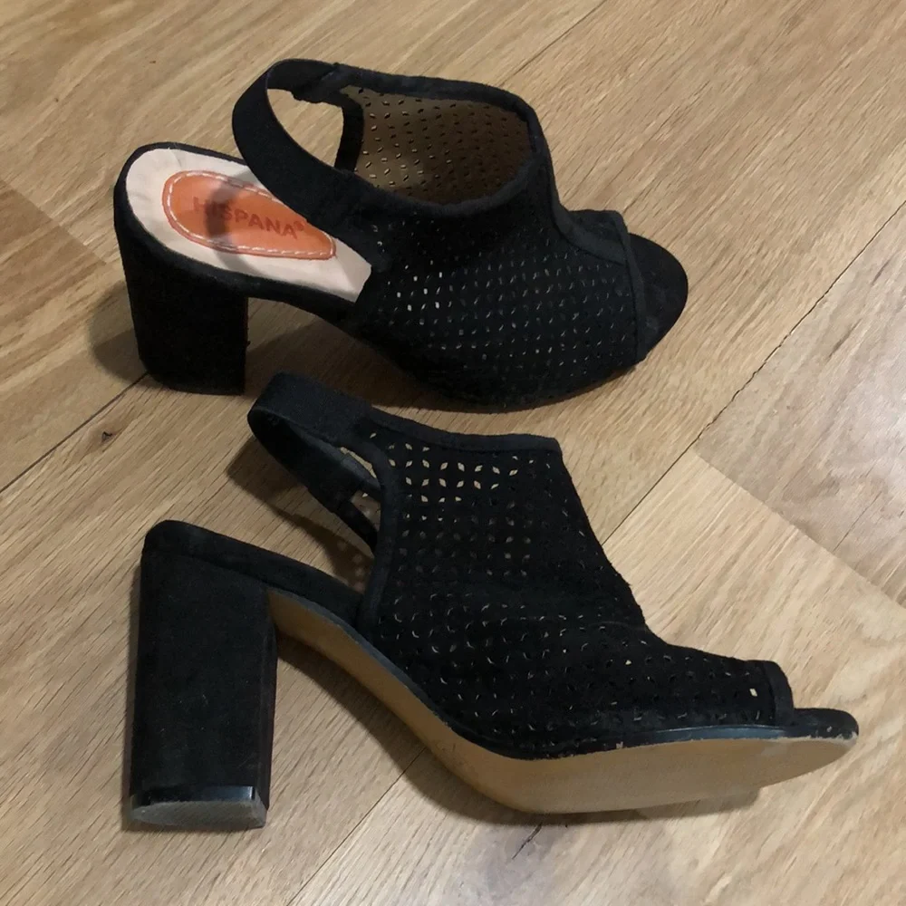 High square heels - Picture 7 of 8